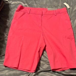 Talbots Women's Bright Pink Bermudas